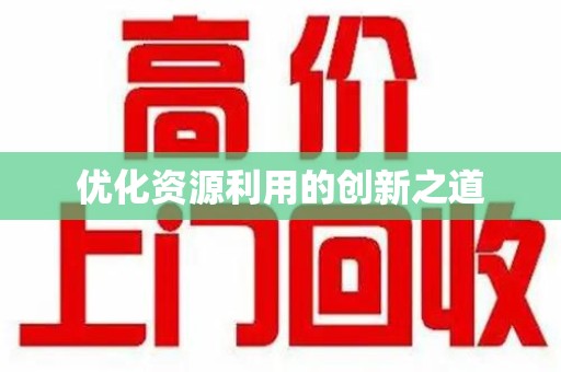 厦门优化资源利用的创新之道
